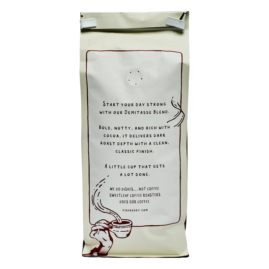1LBS Demitasse Blend Coffee Bagged - Image 2