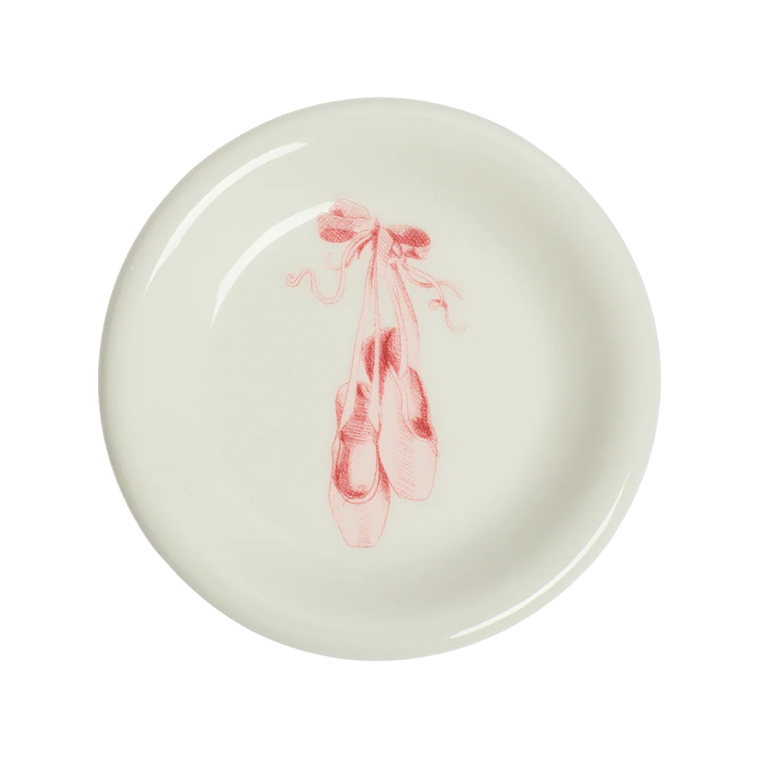 BALLET SLIPPERS MINI PLATE (3.5")