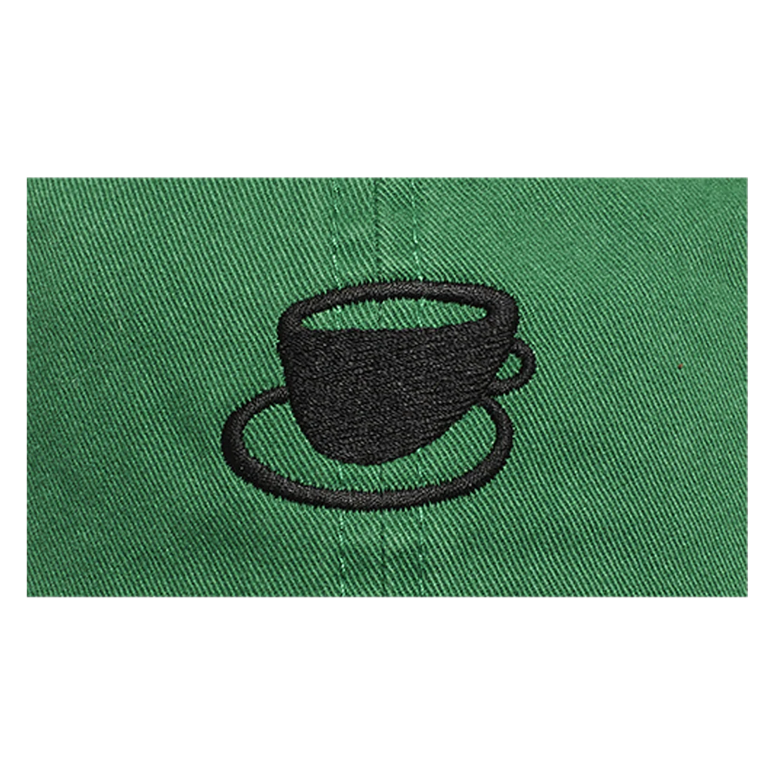 DAD HAT - CUP LOGO - KELLY GREEN - Image 4