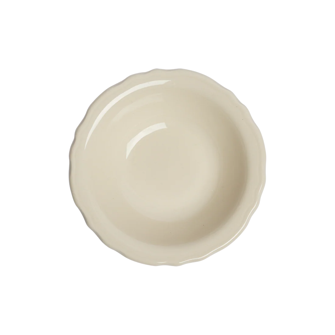SCALLOPED WHITES - FRUIT BOWL 3.75OZ)