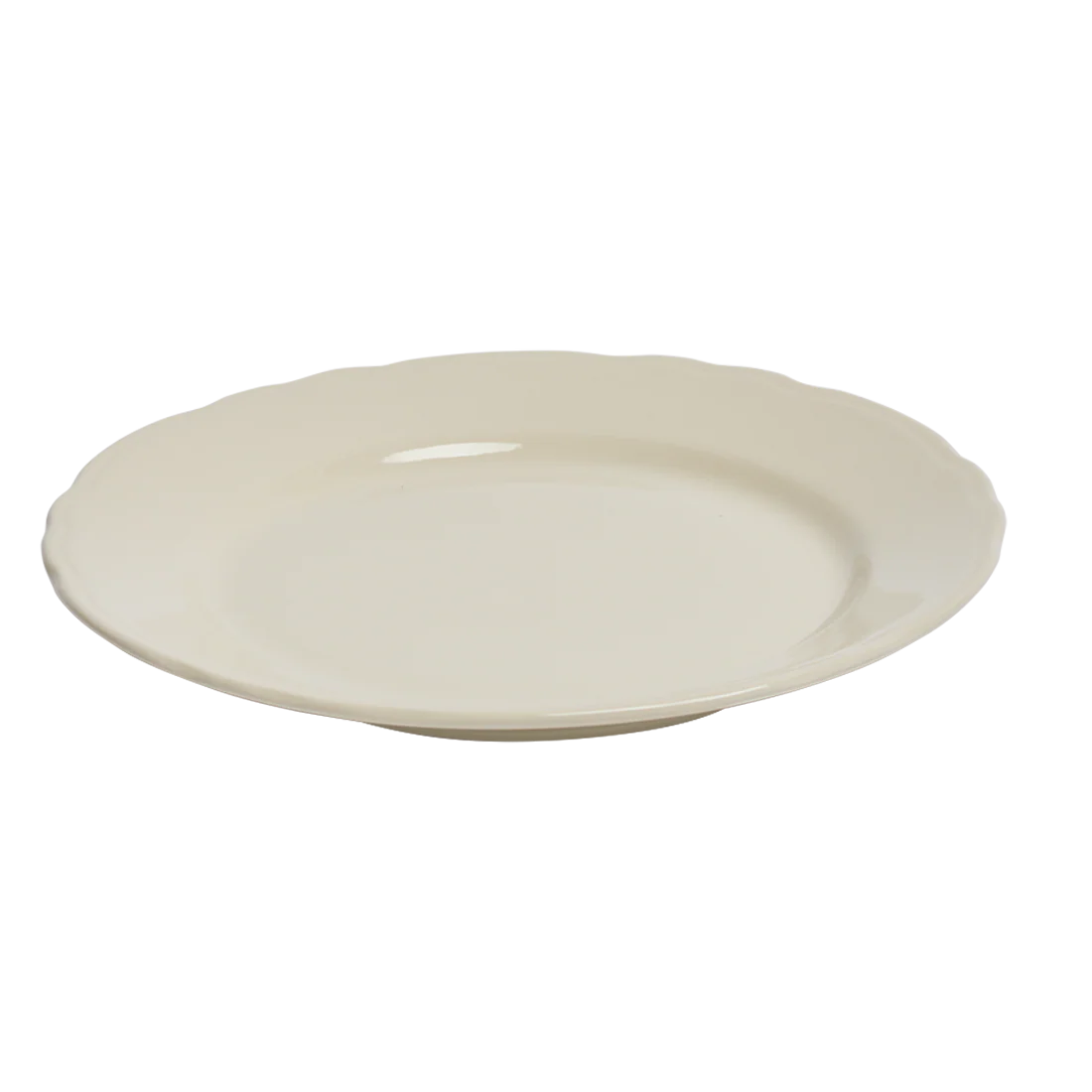 SCALLOPED WHITES - MAIN PLATE (10.62") - Image 2