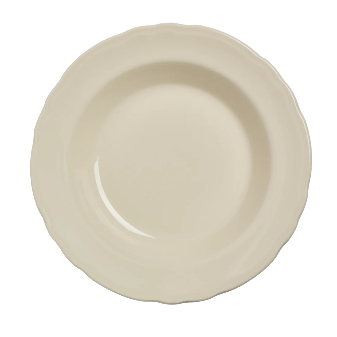 SCALLOPED WHITES - SOUP BOWL (12.75OZ)