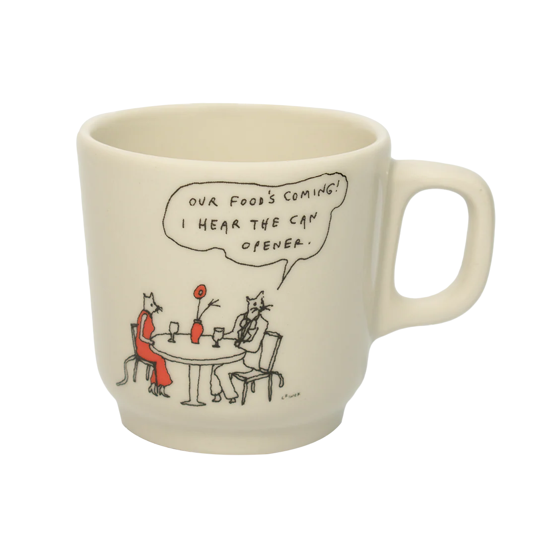 LIANA FINCK - CAN OPENER MUG (10OZ) - Image 2
