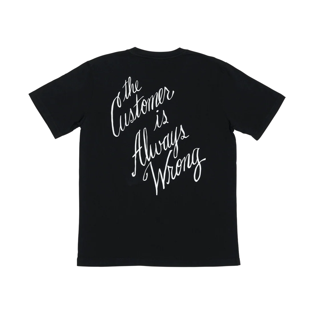 Tee - Customer Always Wrong - Black - XL - Image 3