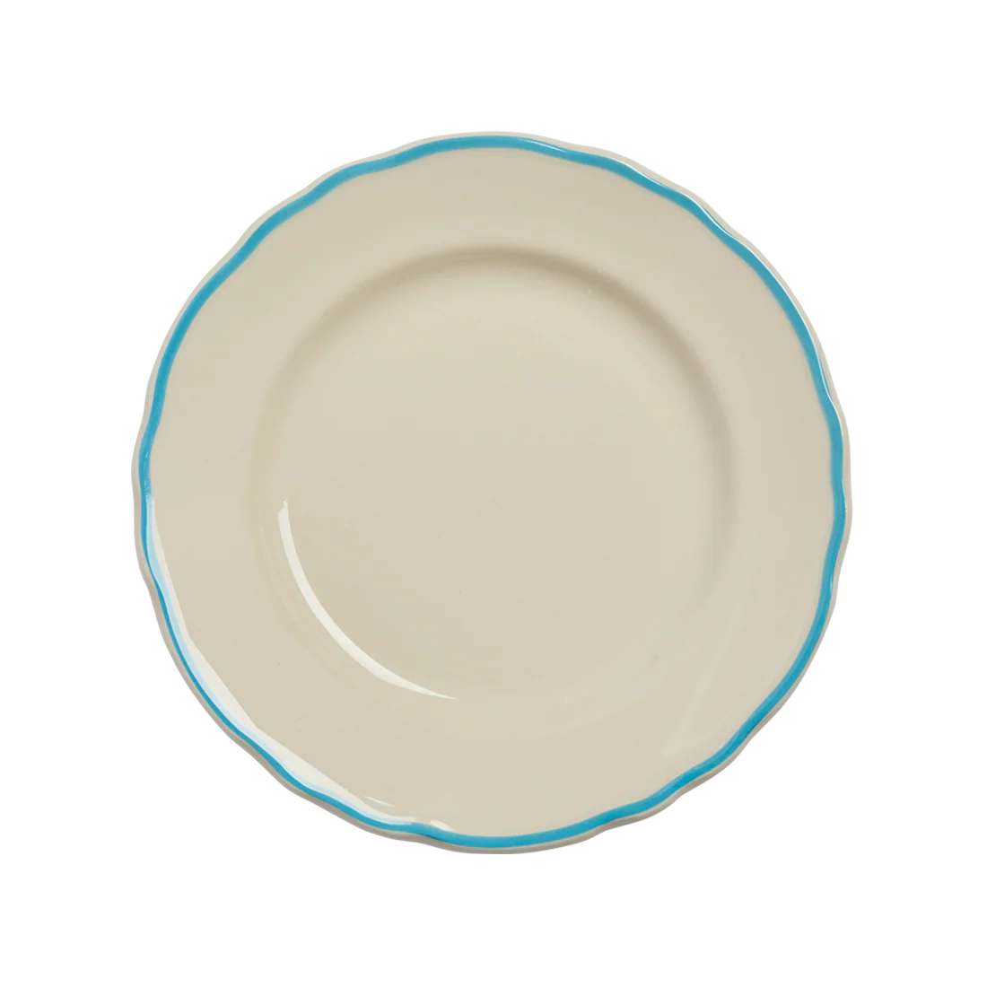 SKYBLUE SCALLOP - APP PLATE (7.25")